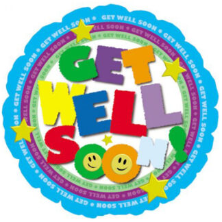 Get Well Soon Mylar Balloon