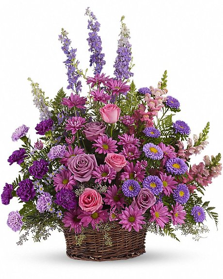 Lavender Sympathy Basket