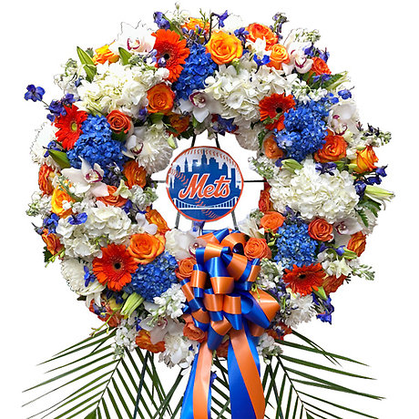 Mets Wreath