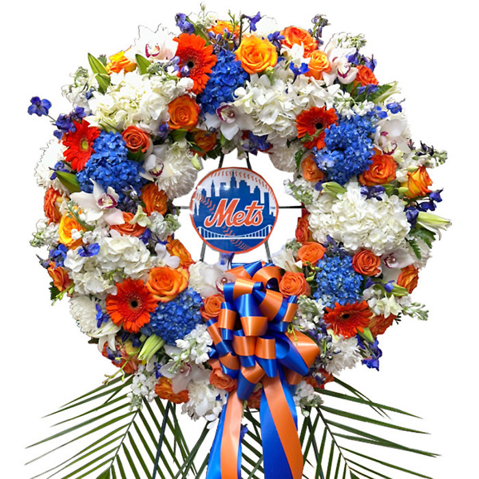 Mets Wreath