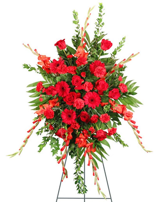 All Red Standing Spray 3