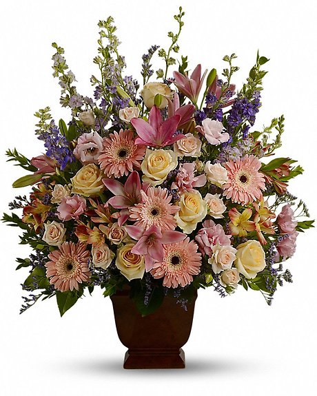 Classic Pastel Sympathy Basket