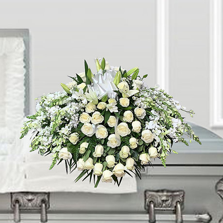 Heavenly Lily Casket