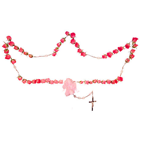 Large Pink Rosary