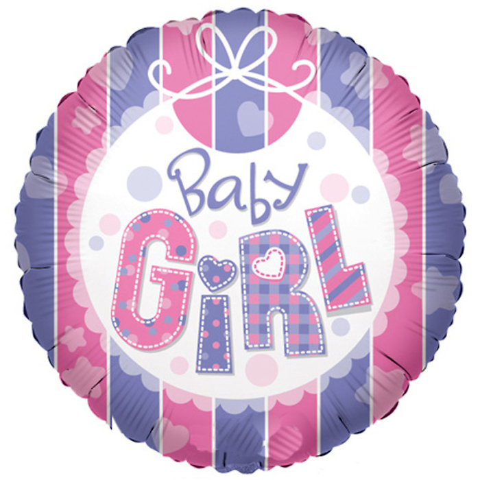 Baby Girl Mylar Balloon