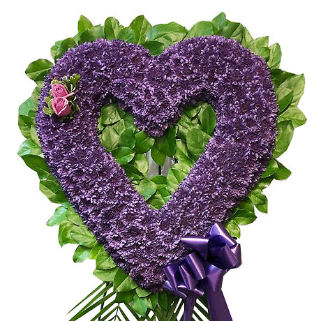 Amethyst Heart