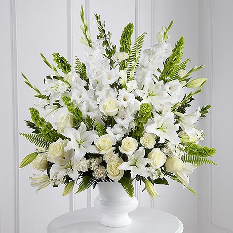 All White Sympathy Basket