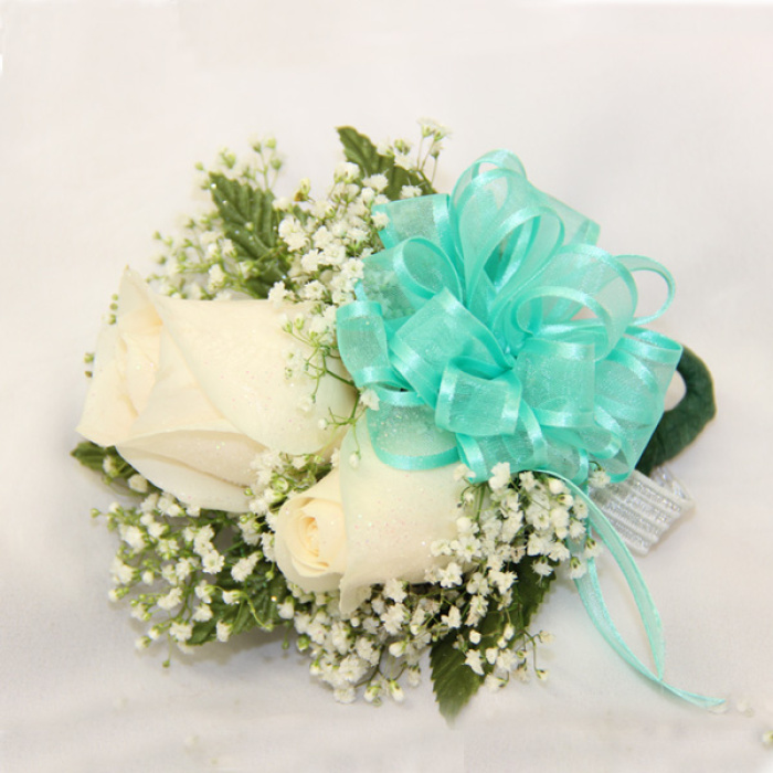 Double Rose Wristlet or Pin-on