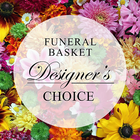 Designer\'s Choice Funeral Basket