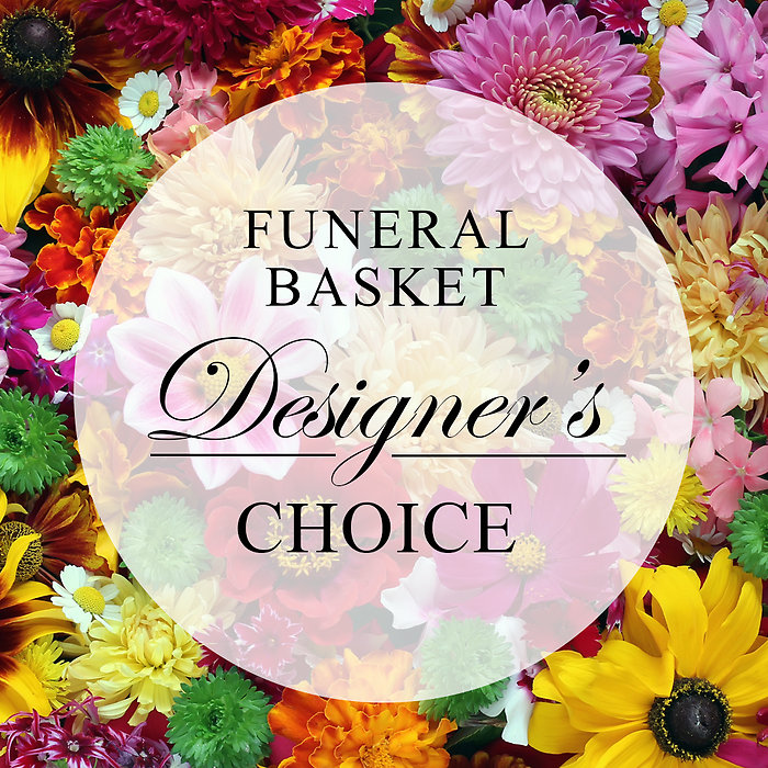 Designer\'s Choice Funeral Basket