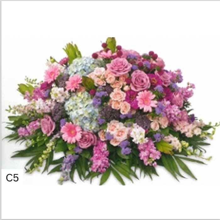 Spring Bloom Casket Spray