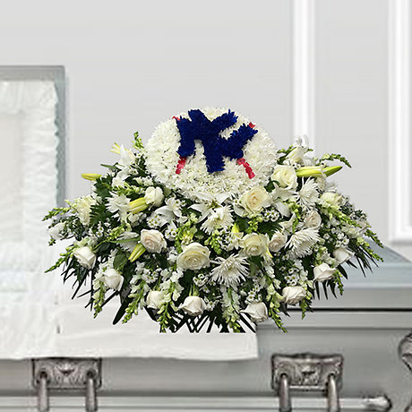 Yankee Baseball Casket