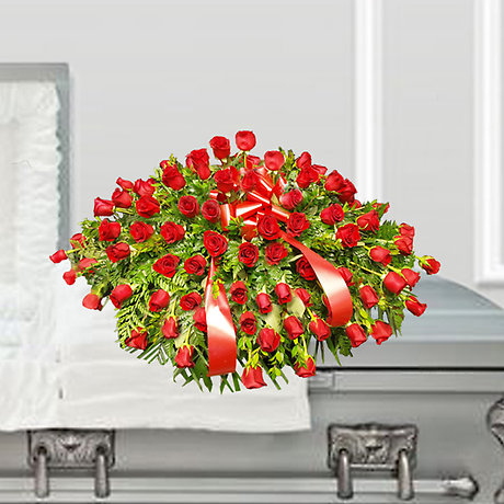 Loving Roses Casket