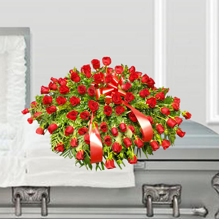 Loving Roses Casket